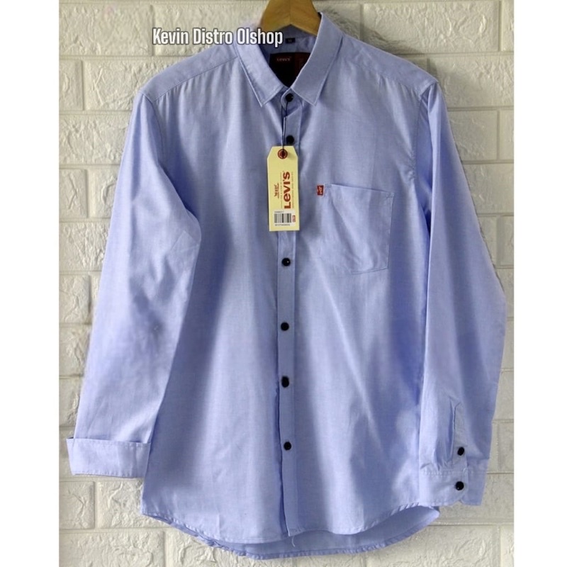 Kemeja Polos Pria Lengan Panjang High Quality / Kemeja Pria Casual / Kemeja Formal Pria / Kemeja 501