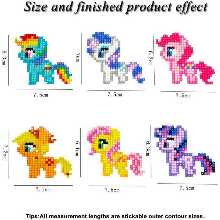 

STK- Diamond Painting Sticker Pony DIY Mainan Anak