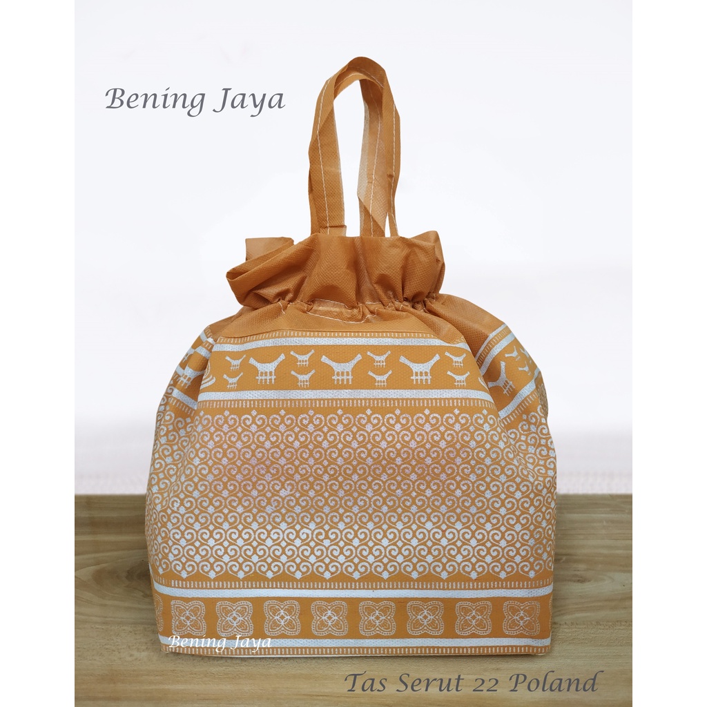 

Tas Hajatan Goodie Bag Serut 22 Poland Mocca