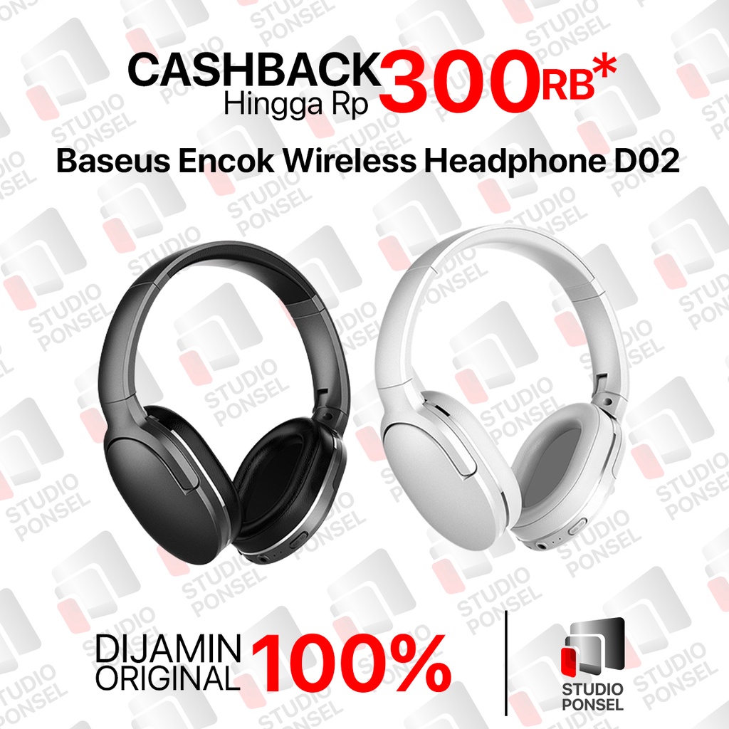 Baseus Encok D02 Pro Wireless Headphone Bluetooth Headset Earphone