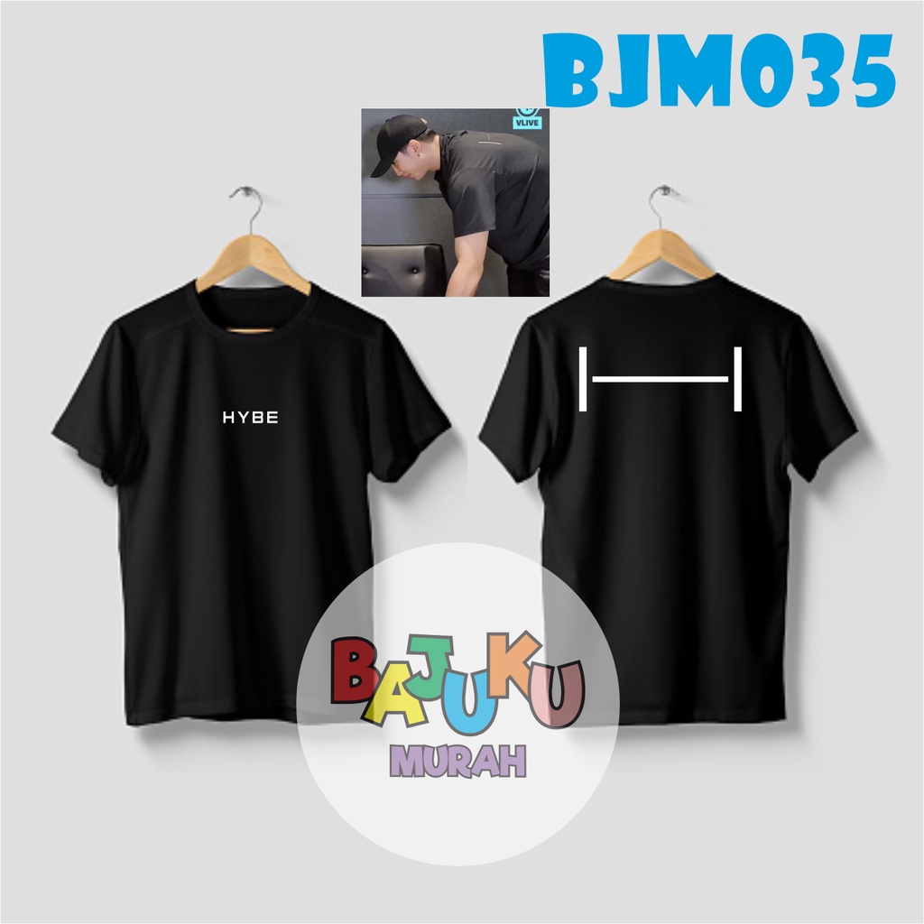 Gratis Fotocard KAOS HYBE RM NAMJOON DEPANG BELAKANG BJM035