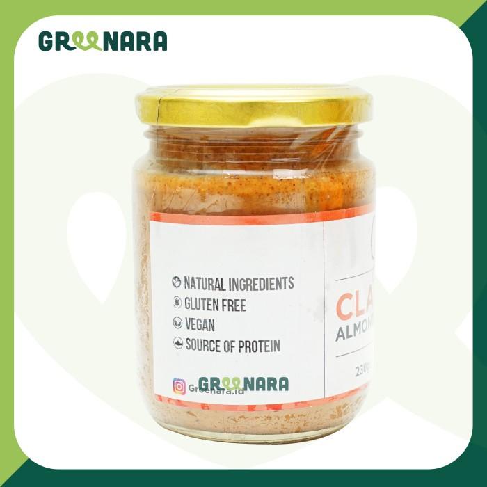 

GREENARA CLASSIC ALMOND BUTTER 230GR / SELAI ALMOND KLASIK