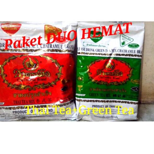 

✾ Paket Duo Hemat Thai Tea dan Green Tea ☺
