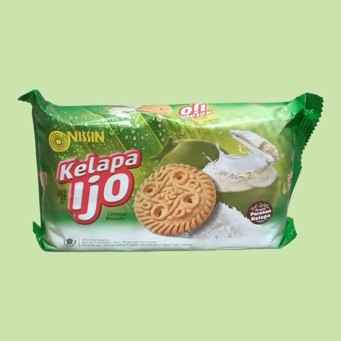 

NISSIN Biscuit Kelapa Ijo Pack 280gr