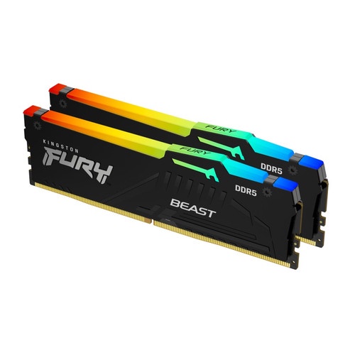 KINGSTON KF560C40BBAK2-16 | Fury Beast RGB 16GB (8GB x2) DDR5 6000MHz