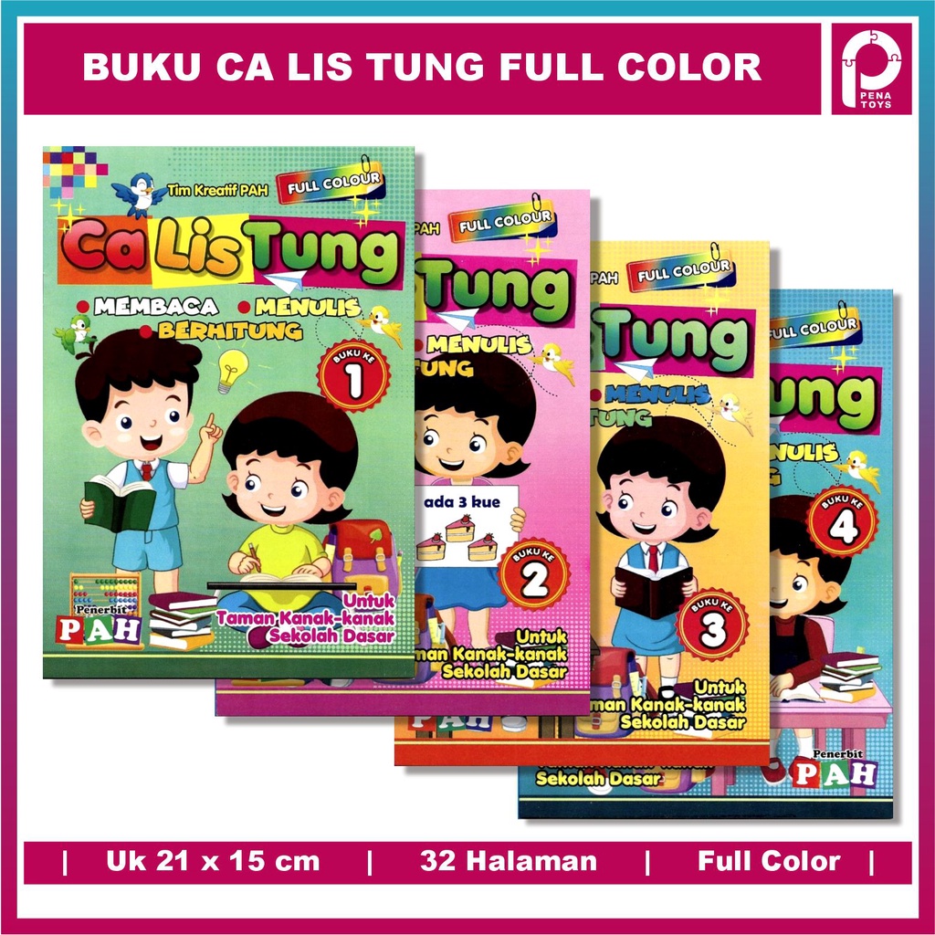 Buku Anak Calistung Untuk TK dan SD- PAH