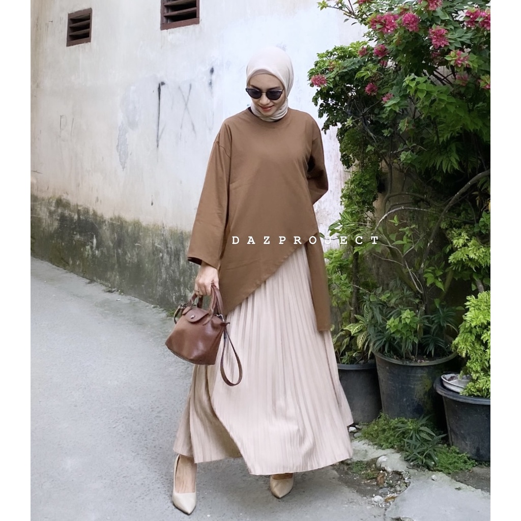 Kaos Ziga Kaos Polos Oversized Kaos Jumbo LD 120 by Dazproject