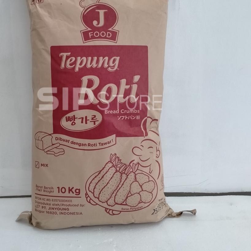 

✯ JFOOD Tepung Roti / Tepung Panir / Bread Crumbs (MIX) 10kg ✹