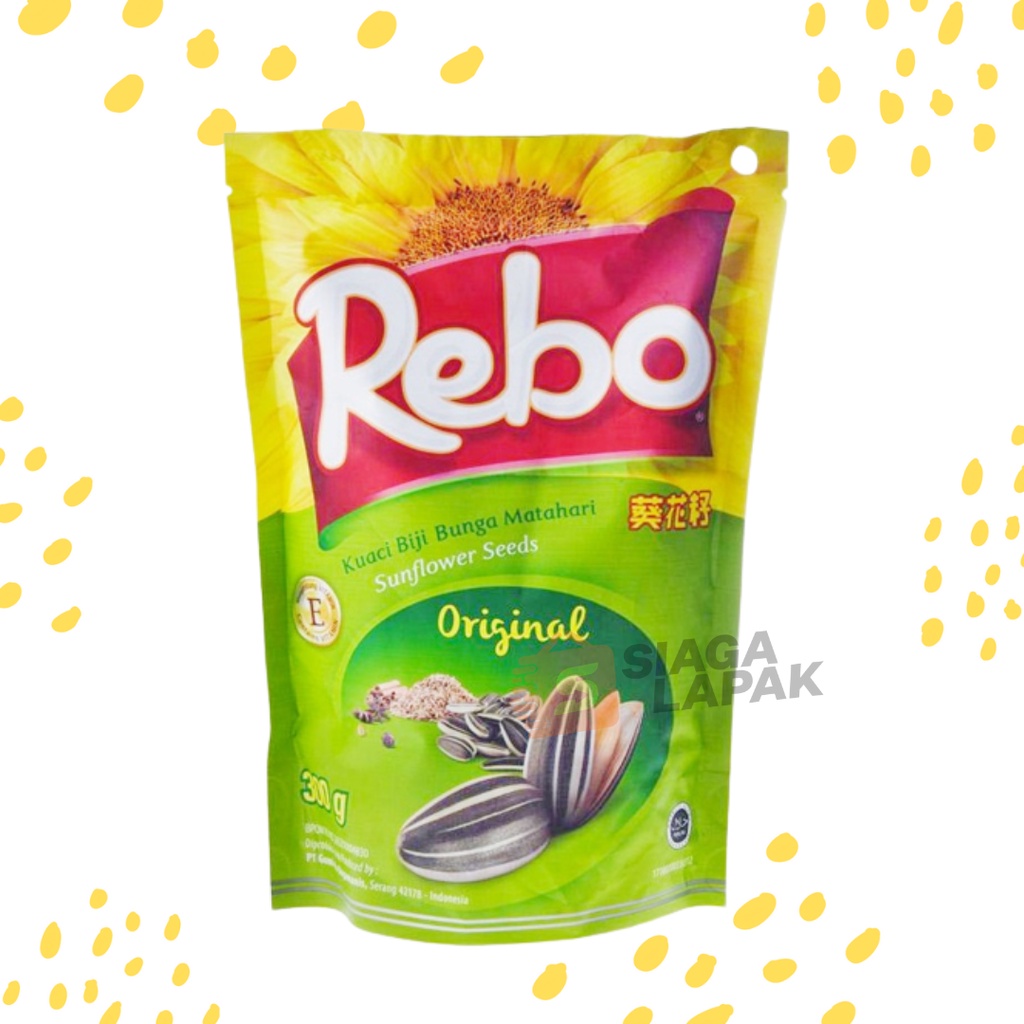 Kuaci Rebo All Varian 70gr Biji Bunga Matahari