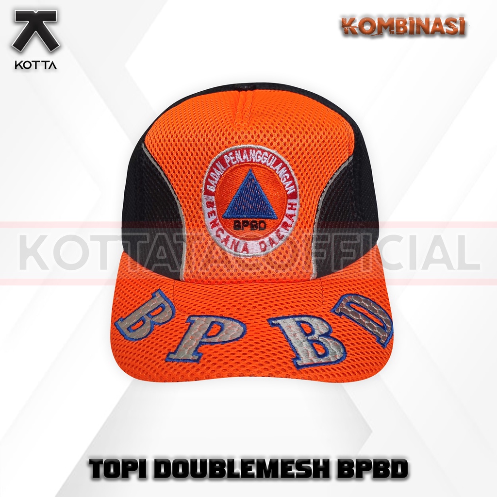 TOPI JALA BPBD HITAM - TOPI BPBD BERKUALITAS - TOPI BPBD ORANGE - TOPI BASARNAS - TOPI TIM SAR