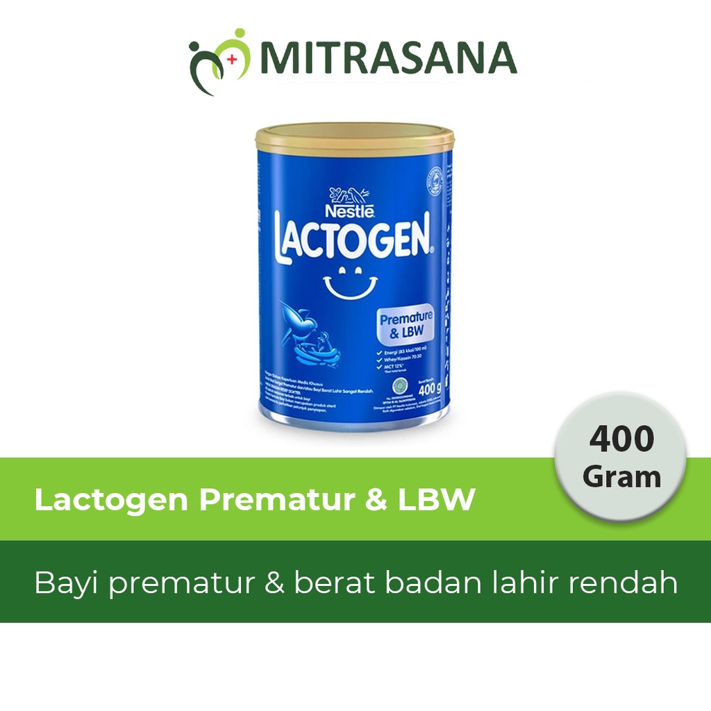 Lactogen Premature Untuk Bayi Prematur Dan Berat Badan Lahir Rendah 400 g