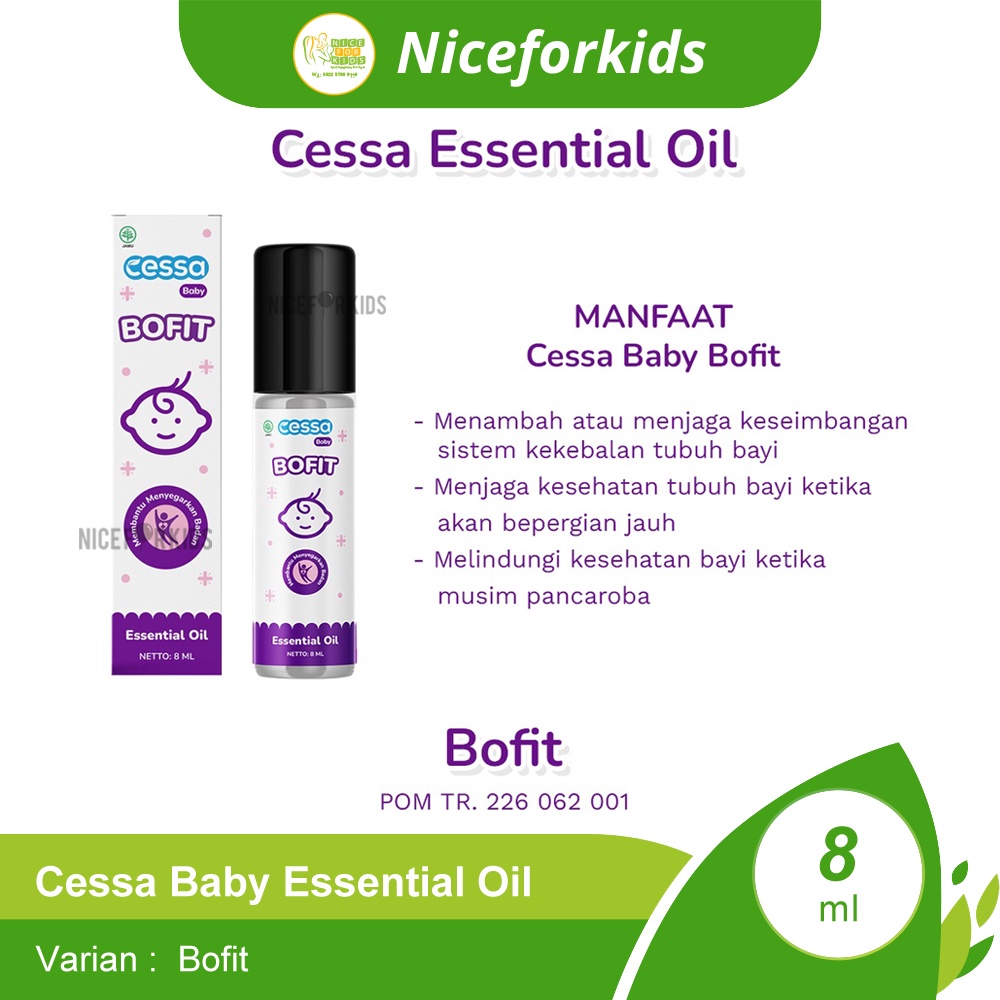 Cessa Baby Essential Oil 8 ml / Essential Oil Roll On 8ml