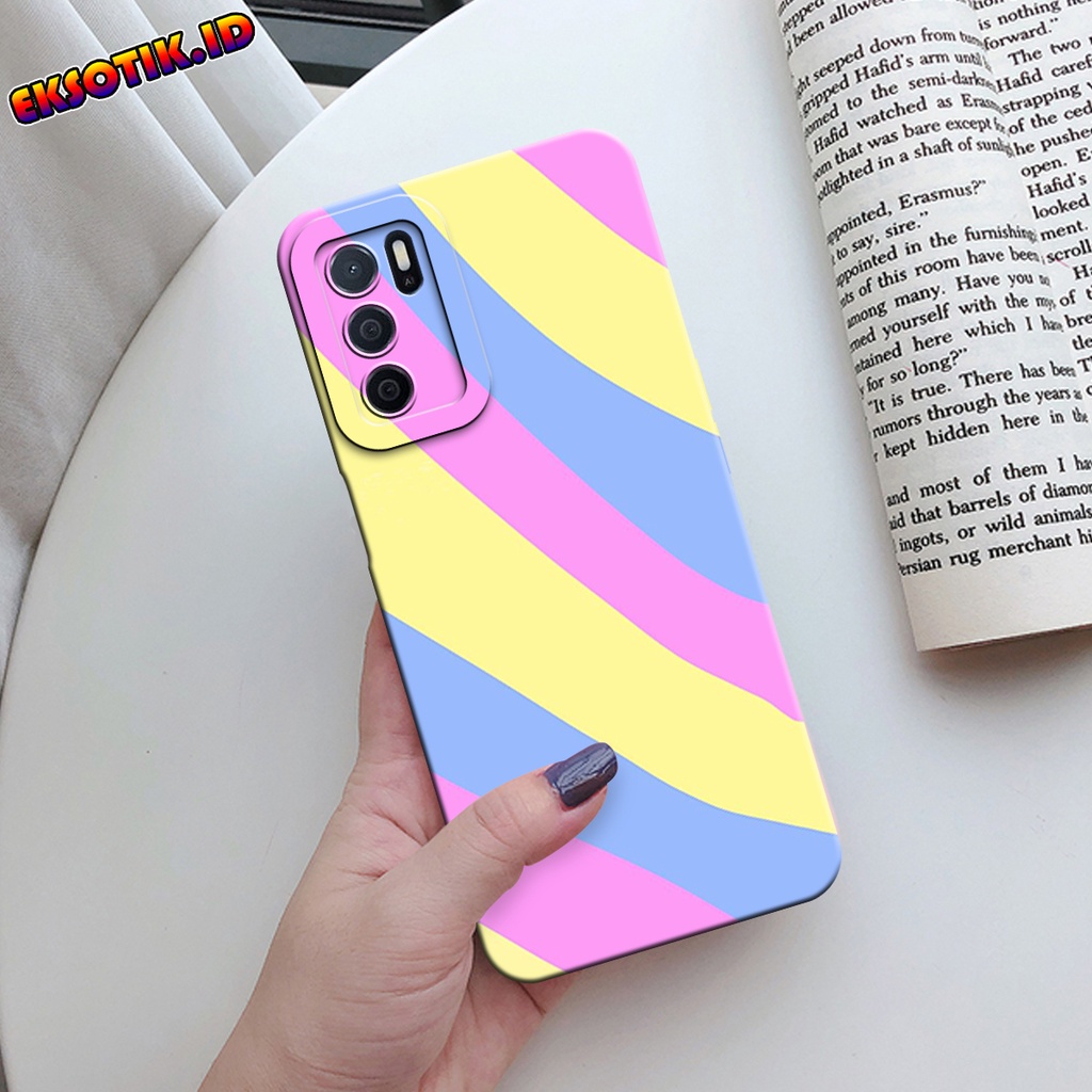 Case OPPO A16 - Eksotik.id - Casing OPPO A16 - Case RAINBOW - Skin Handphone - Silikon OPPO A16 - Cassing Hp - Hardcase - Softcase OPPO A16 - Mika Hp - Cover Hp - Kesing OPPO A16
