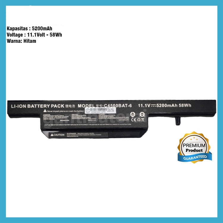 Baterai Laptop Axioo neon W246HU HNW C4500BAT-6