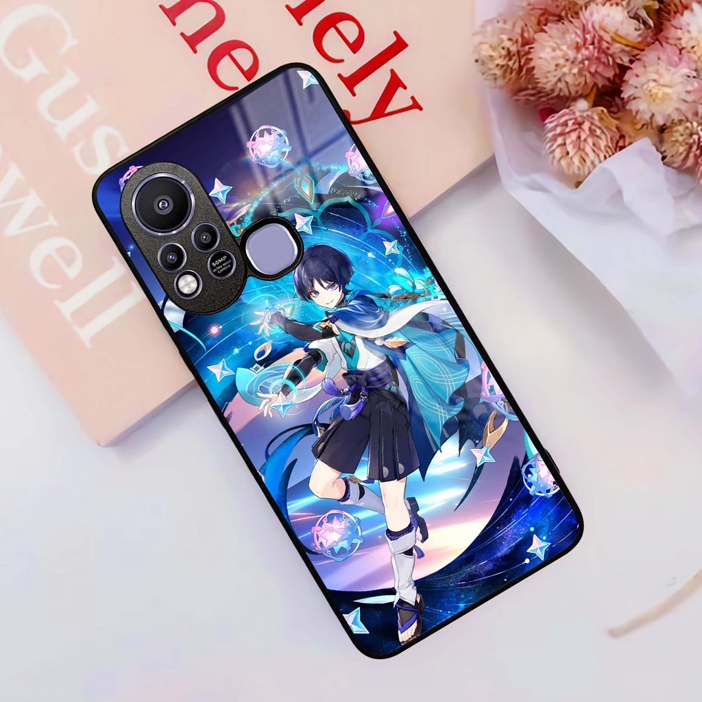 (MT60) Case Kilau Infinix Hot 11S | Hot 11S | Casing Hp Infinix | Pelindung Smartphone Seven Case | 