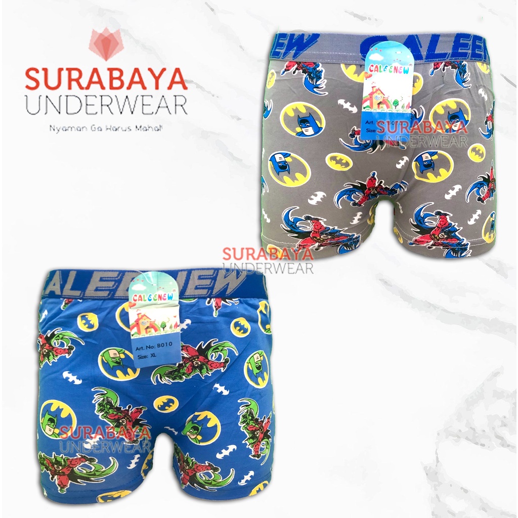 BOXER ANAK COWOK IMPOR KARET LEBAR