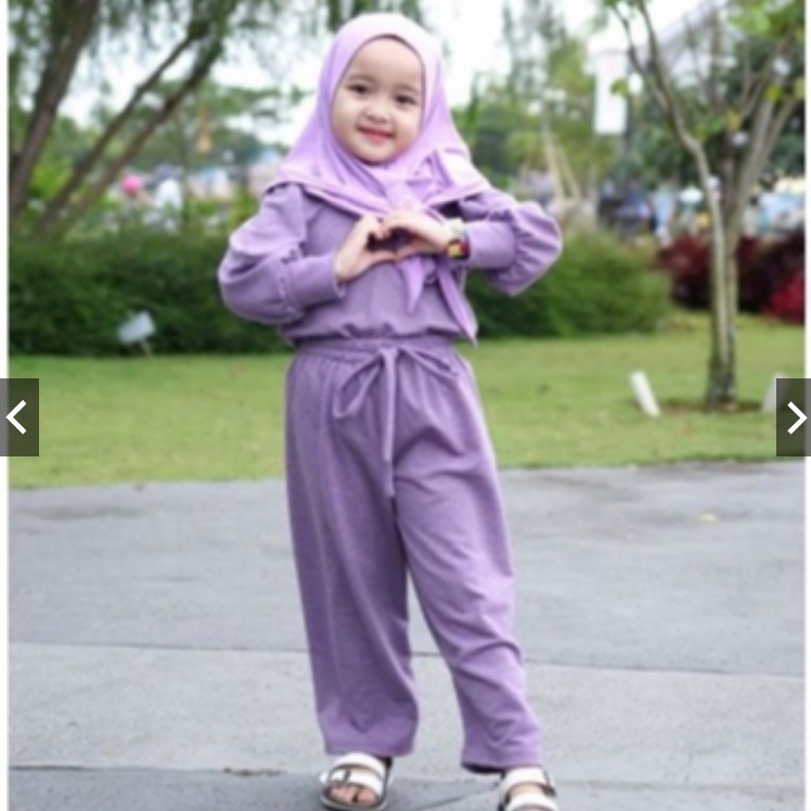 BAJU MUSLIM ANAK / SET ANAK CIARA 1-5 thn