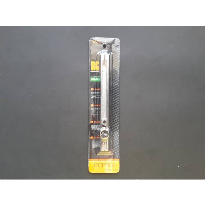 

PISAU CUTTER CARVING KNIFE RIGANG RG-341 STANLESS