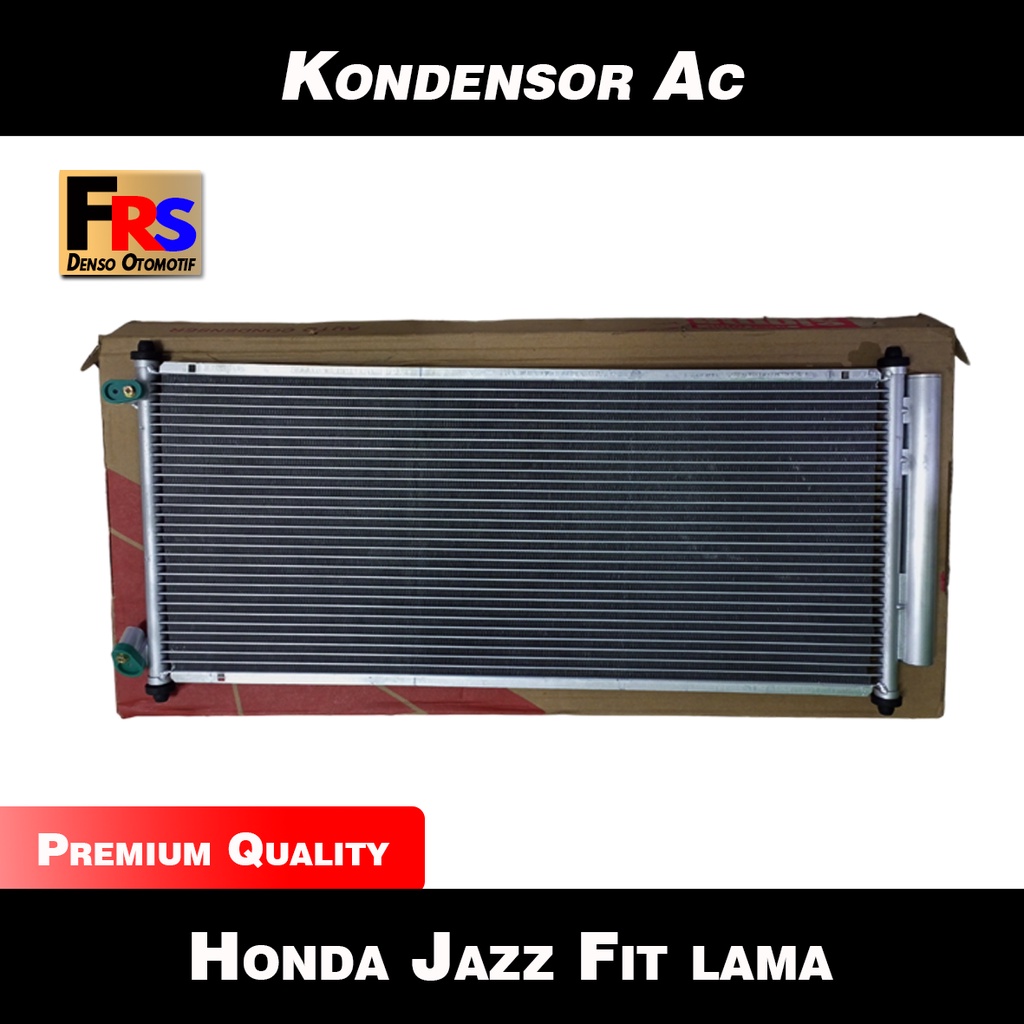 KONDENSOR AC HONDA JAZZ OLD CONDENSER AC JAZZ FIT LAMA 2001-2007
