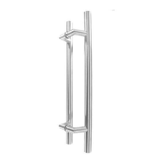 Handle Pintu Stainless Steel Panjang 50 cm Pull Hendel Pipa Bulat Gagang pintu kaca kayu alumunium