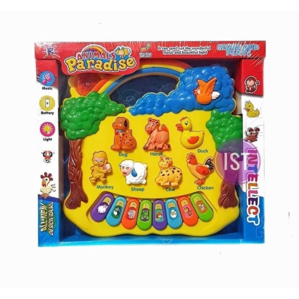 

Promo Mainan Anak Mainan Electronic Organ Animal Paradise Intellect No.PS668 Limited