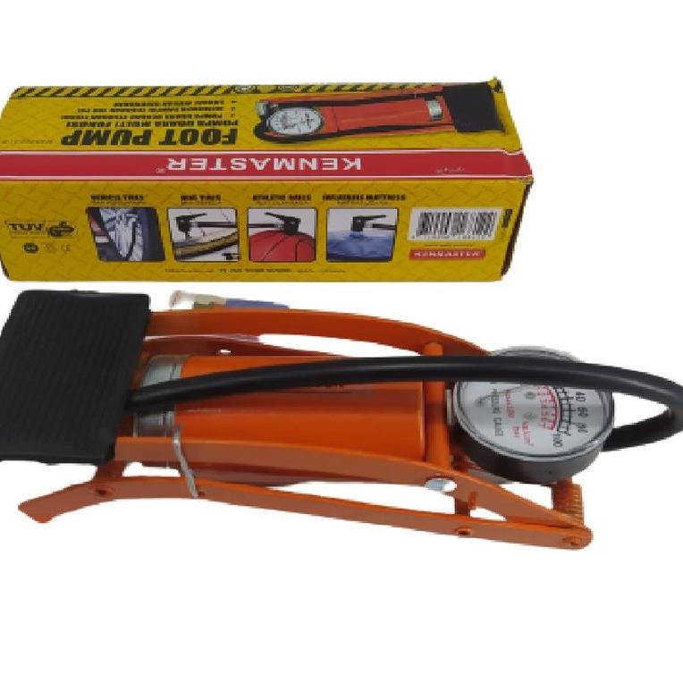 ✺ Pompa Ban Injak Pompa Injak 1 Tabung Pompa Ban Pompa Sepeda Injak Pompa Mini Pompa Angin Pompa Bal