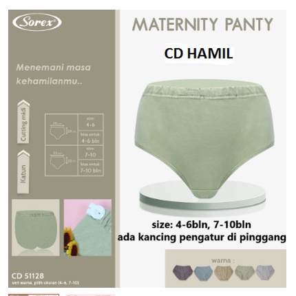 Sorex Celana Dalam Wanita Hamil Maternity Panty CD 51128