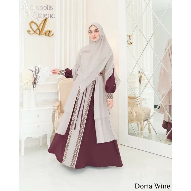 ADEN GAMIS Acropolis Of Athena//Freestok INER+OUTER Set Khimar Soft Pad