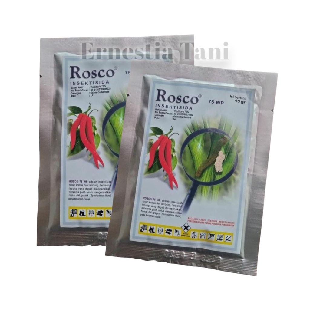 Insektisida ROSCO/Larvin 75 wp 15 Gram Bahan Aktif Tiodicarb 75% Agrochemica