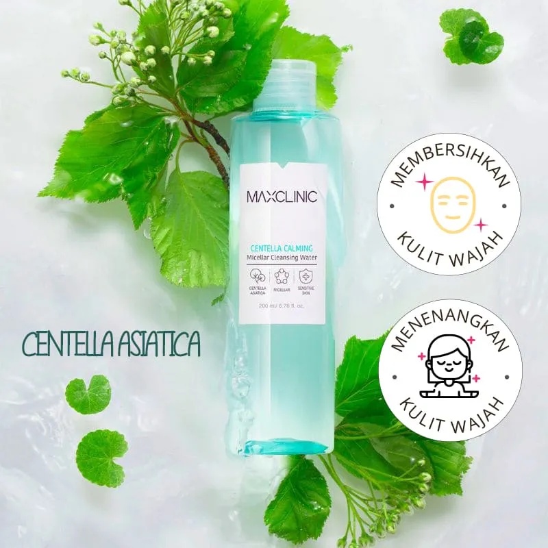 Maxclinic Micellar Cleansing Water Centella Calming 200Ml