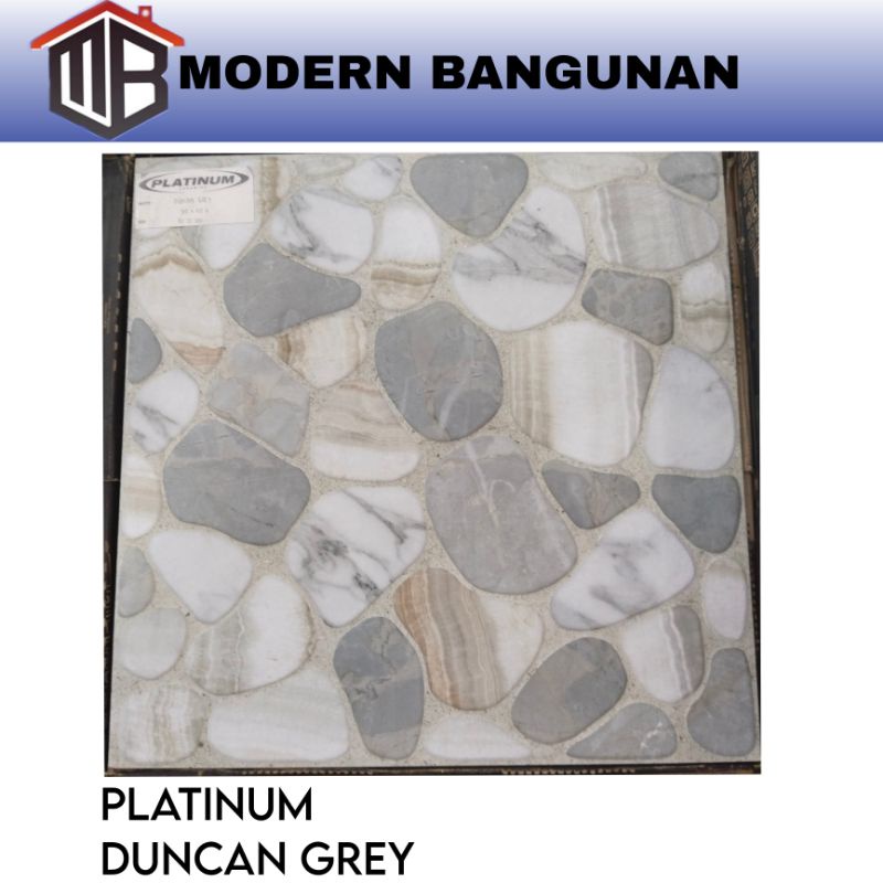 Keramik lantai 50x50 Platinum Duncan grey kw1