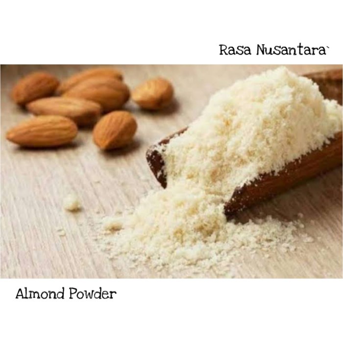 

[Ready Stock]Cod Almond powder 1kg ( kacang almond bubuk blue diamond )