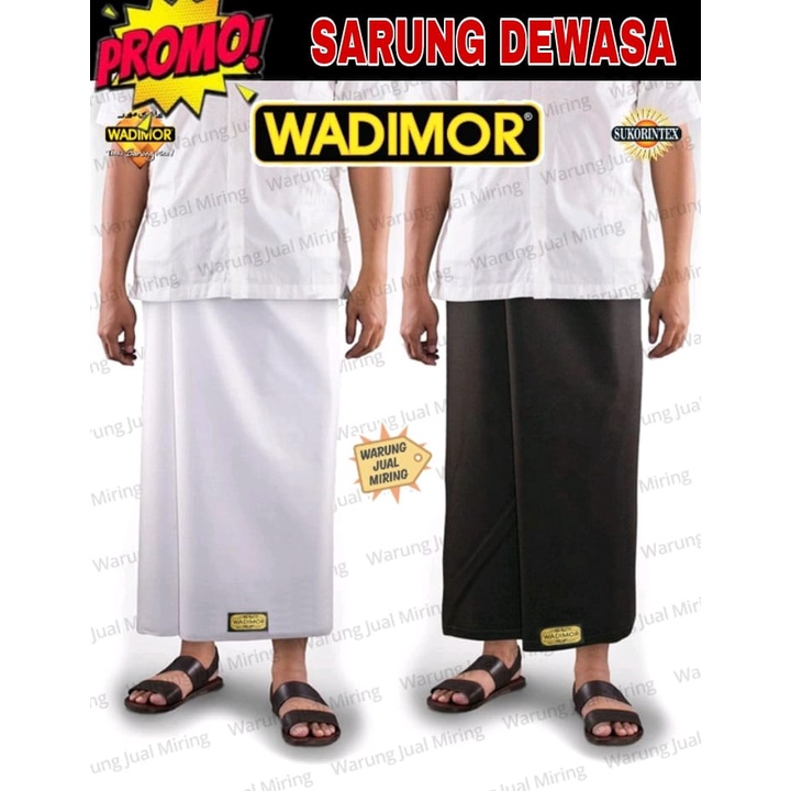 SARUNG DEWASA WADIMOR POLOS PREMIUM