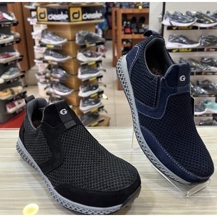 Sepatu Sneakers Pria Gats RN 1002 Navy.Original Gats