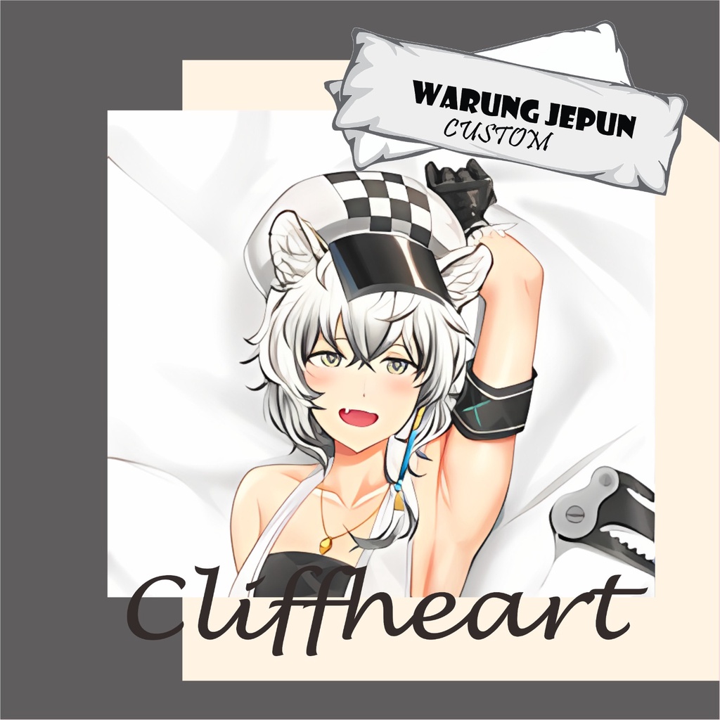 Dakimakura Cliffheart Arknights