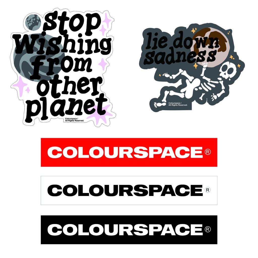 Colourspace Accessories Sticker Pack ACC 003 All