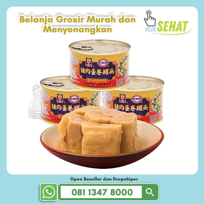 

TTS MALING BRAND CANNED PORK ROLLS LUNCHEON MEAT 397 GRAM