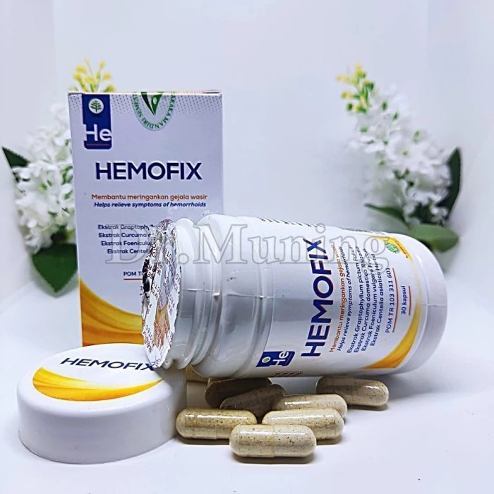 Hemofix Original Obat Wasir Dan Ambeien Ampuh