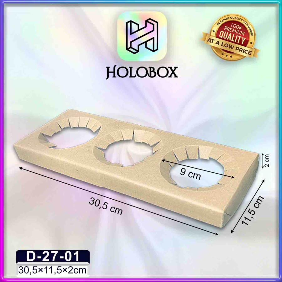 

Sekat Toples 500 ml / Tatakan Jar / D27