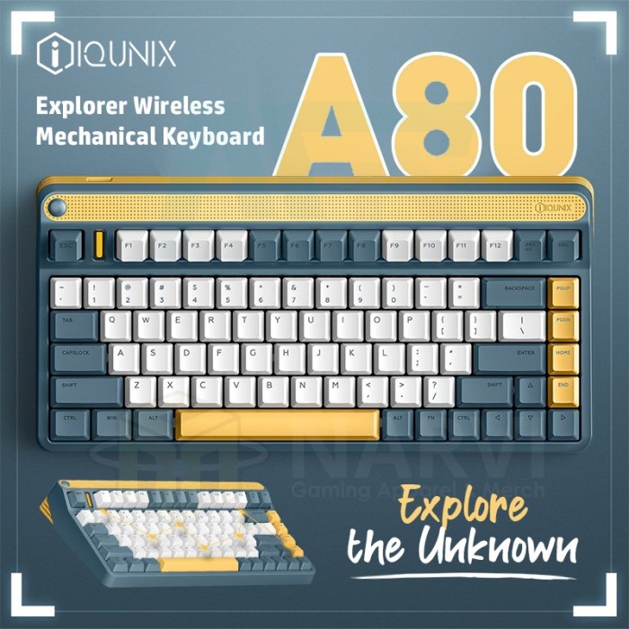 Best Seller Iqunix A80 Explorer Wireless Mechanical - Gaming Keyboard