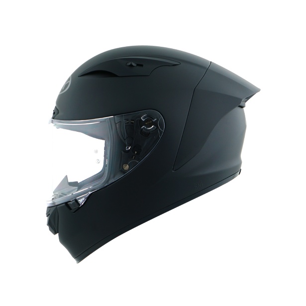 NHK GP R TECH STREET SOLID BLACK DOFF - LOGO BARU