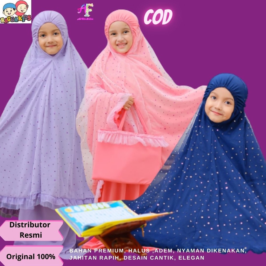 mukena anak perempuan umur 5 tahun 6 tahun 7 tahun 8 tahun