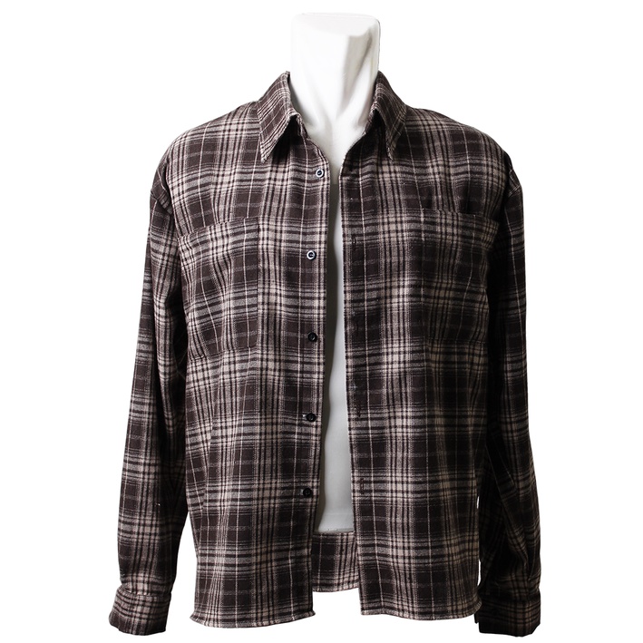 Kemeja Flanel Motif Kotak