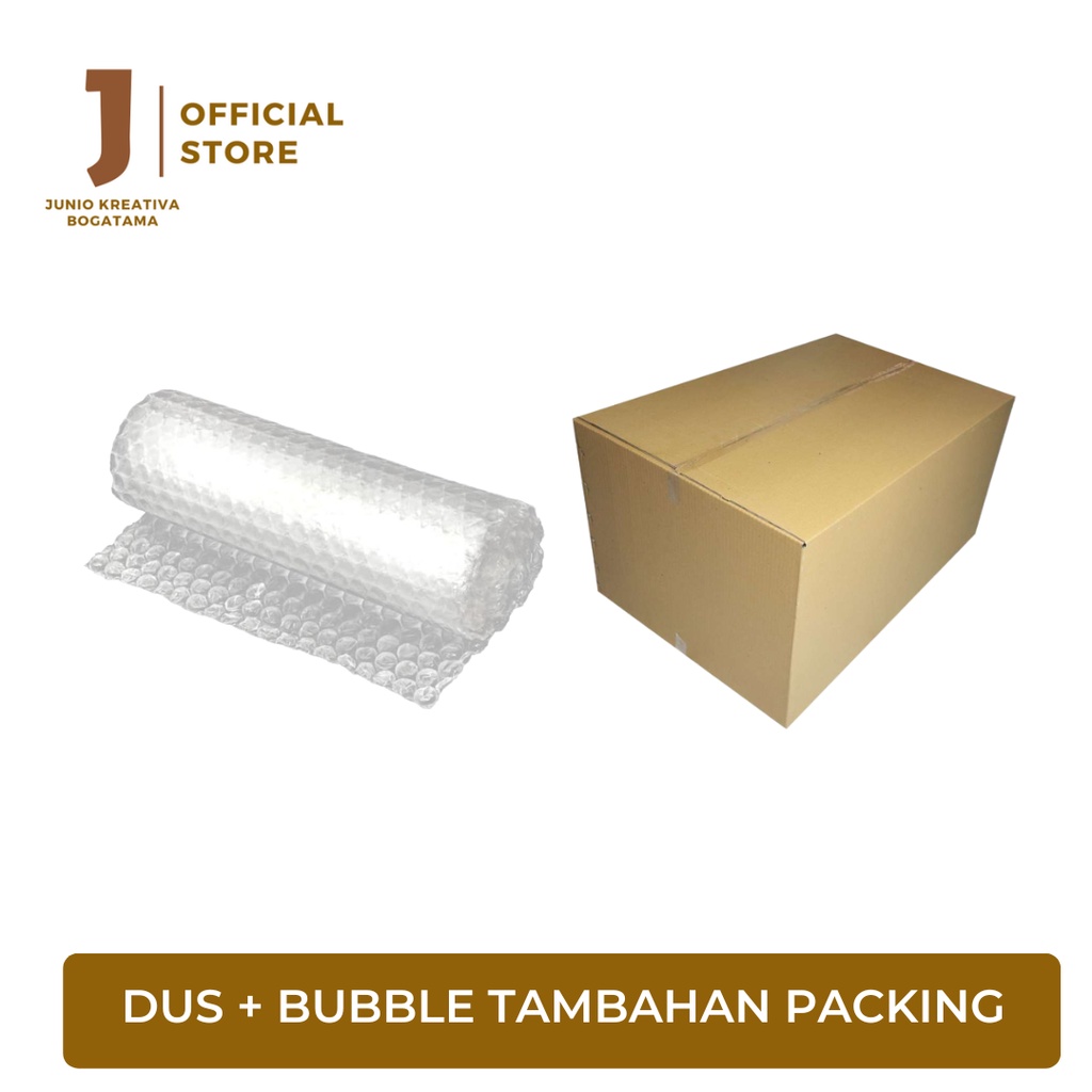 

Extra Dus dan Bubble Wrap Tambahan Packing