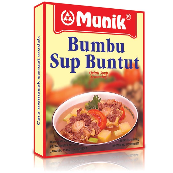 Munik Bumbu Sop Buntut 80 Gr