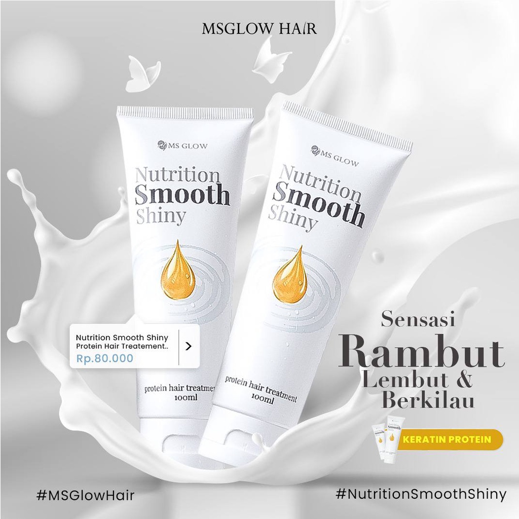 Protein Rambut Nutrisi Menghaluskan Rambut Nutrition Smooth Shiny