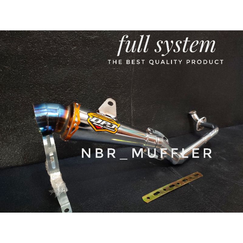 Knalpot Racing NEW DPJ Beat fi/beat karbu/beat street/beat new/beat pop/scoopy karbu/scoopy fi/scoop