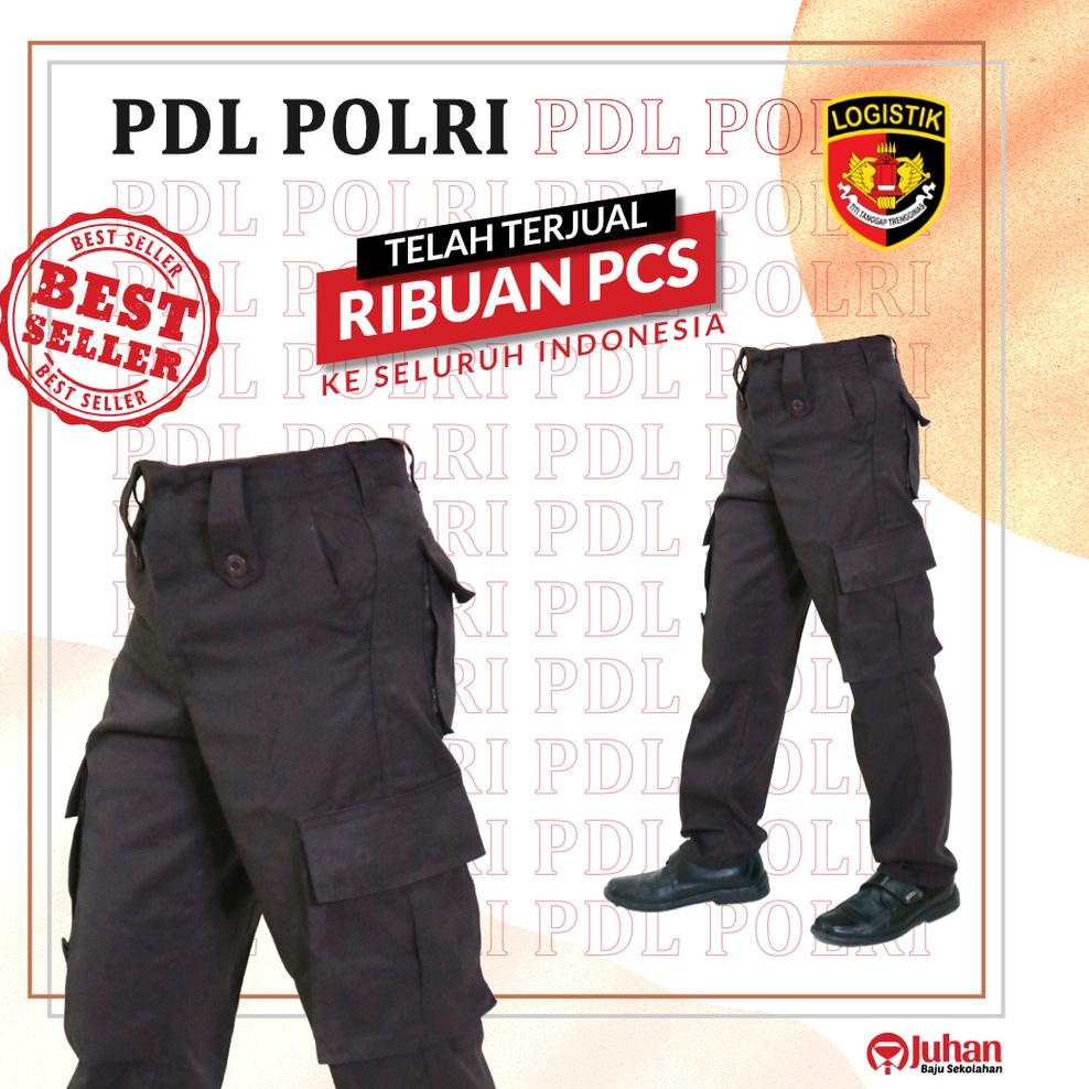 HARGA BERSAHABAT [ Terbaik ] Celana Pdl Polri Brimob Celana Panjang Pramuka Pdl Polri - Celana Pdl P