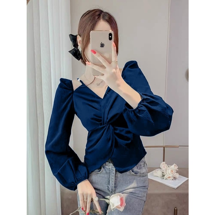 FWG - BLOUSE EXRI / BLOUSE WANITA / ATASAN WANITA KEKINIAN / BLUS / BLOUSE KOREA STYLE / BAJU WANITA MODEL BARU