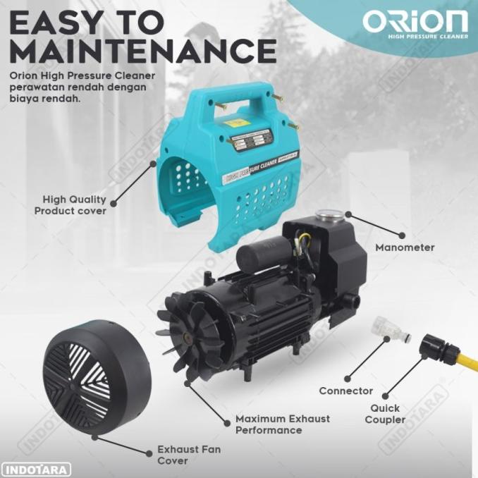 Alat Steam Cuci Motor & Mobil Jet Cleaner Orion Superjet 100Sl
